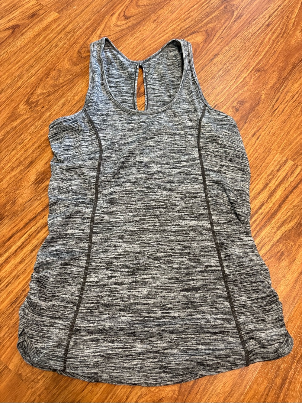 Gray Heather Tank Top for Women - Activewear - Size Medium